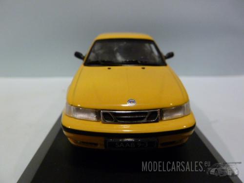 Saab 9-3 Coupe Yellow
