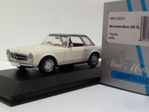 Mercedes-benz 280 SL Pagode Cabriolet Hardtop (W113)